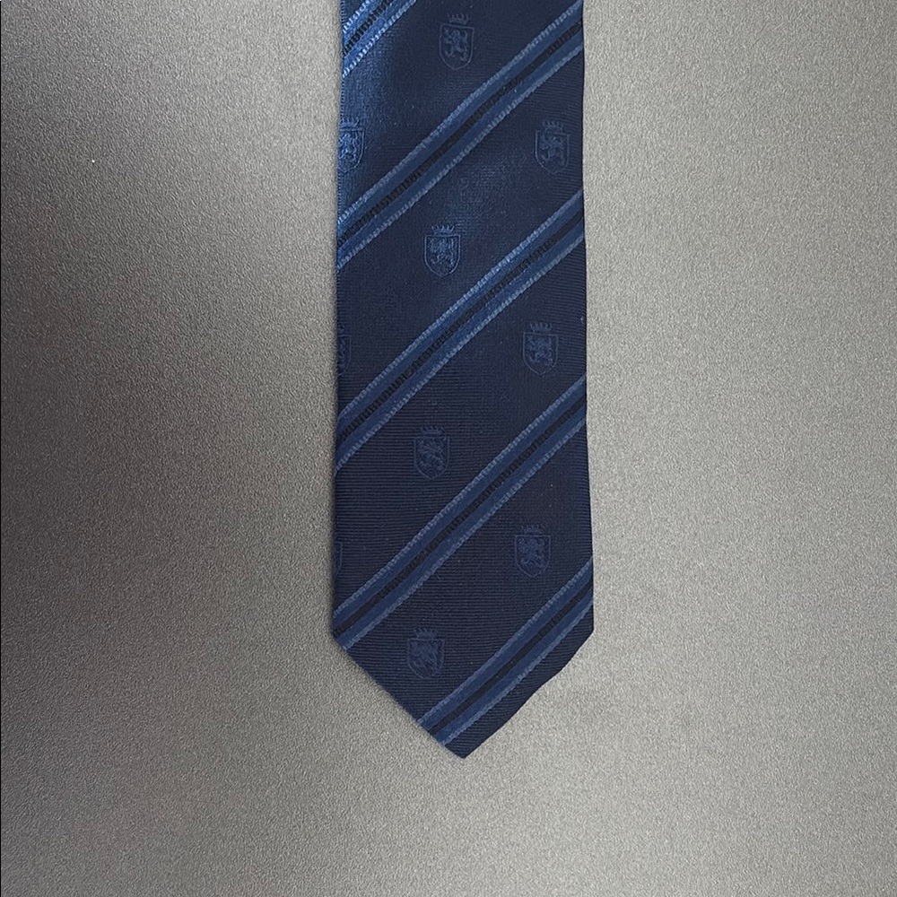 Elegant Navy Blue Men's Tie